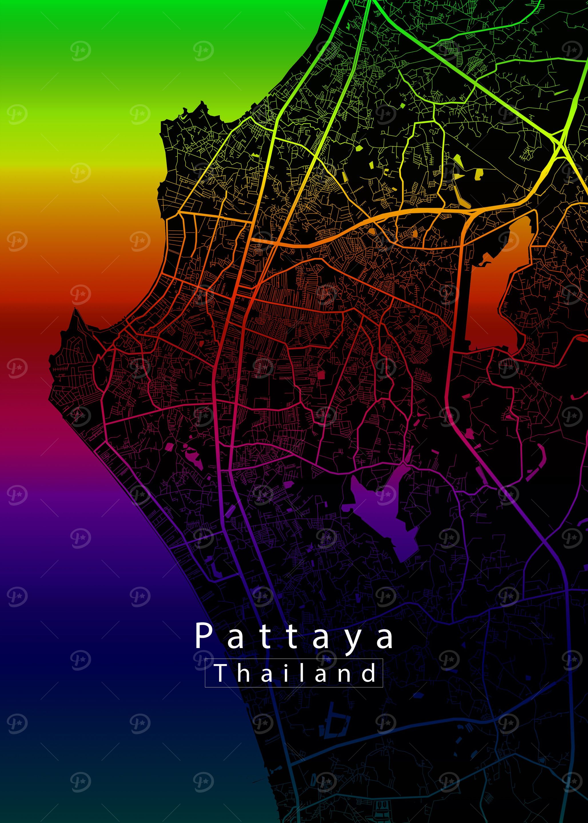 Pattaya City Map