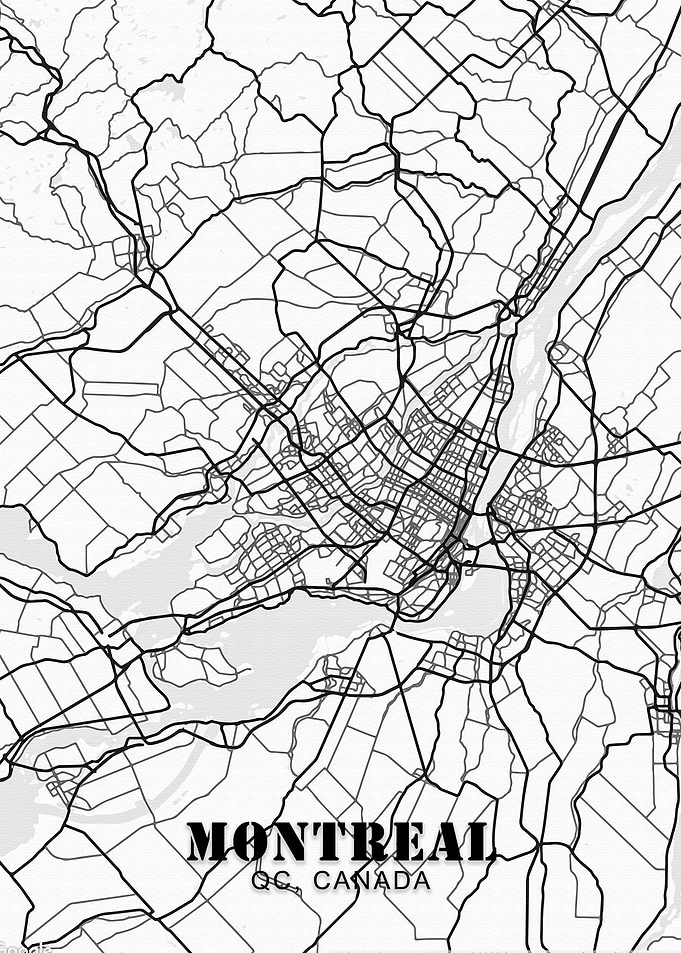 Montreal Canada Maps