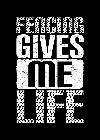 Fencing Gives Me Life