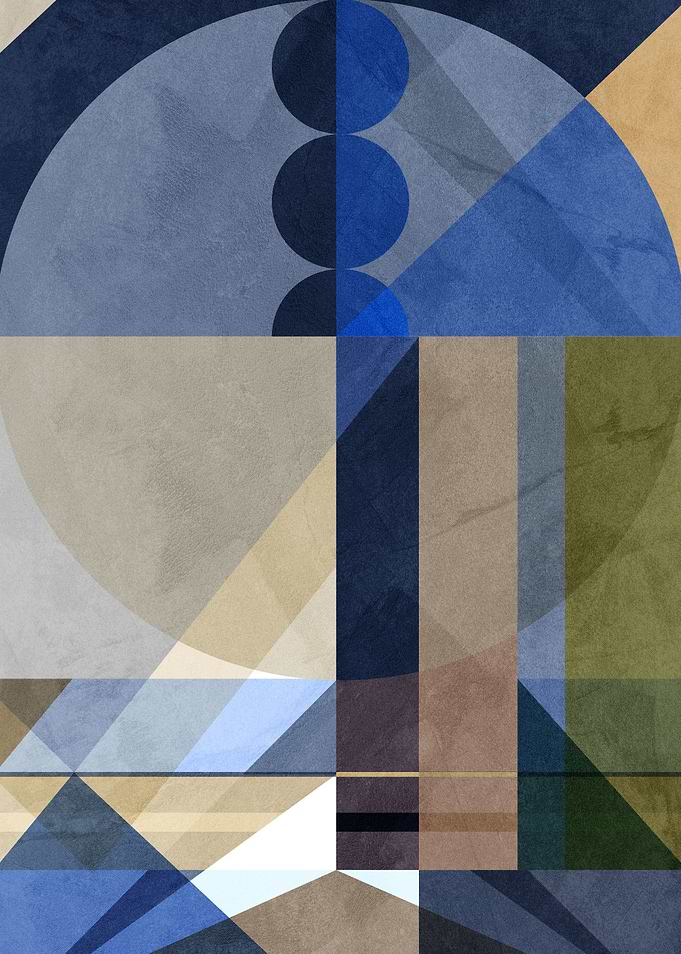 GEOMETRIC ABSTRACT 15A