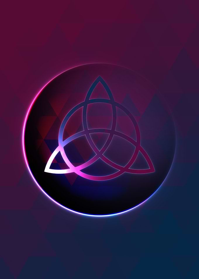 Glowing Glyph Seal Circle