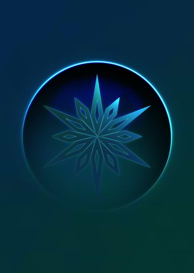 Glowing Glyph Seal Circle