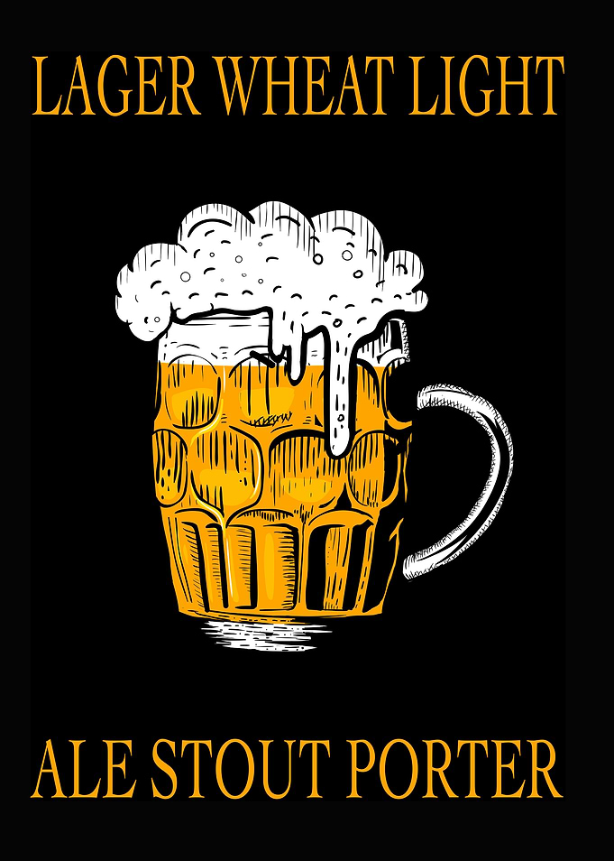 BeerType Hanging Sign