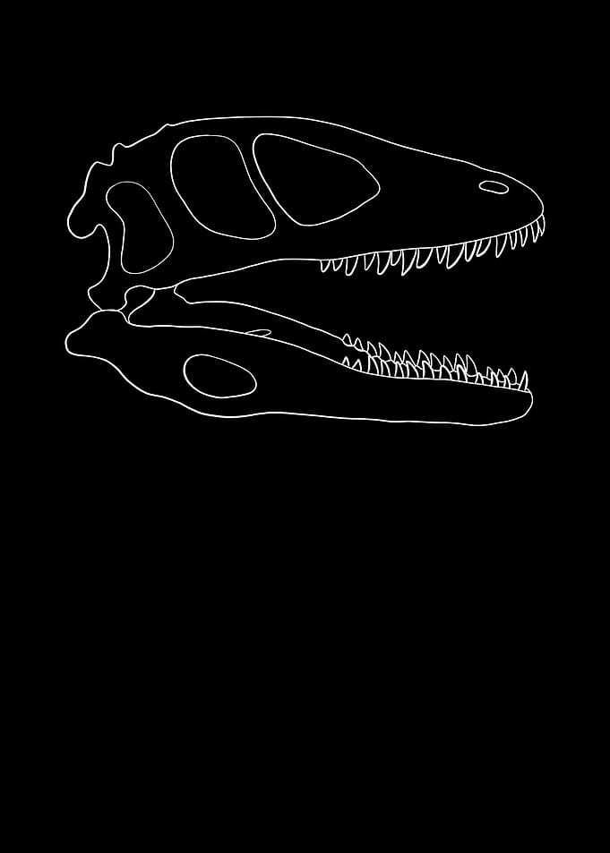Dinosaurier Deinonychus