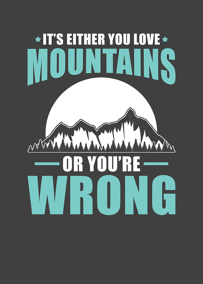 Mountain Nature Saying