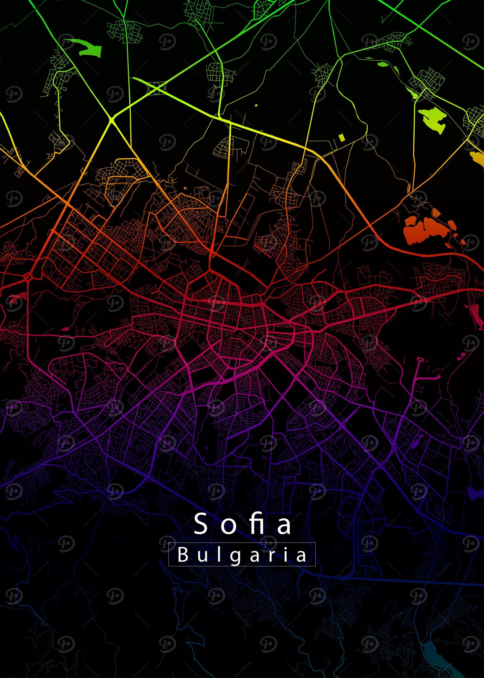 Sofia City Map