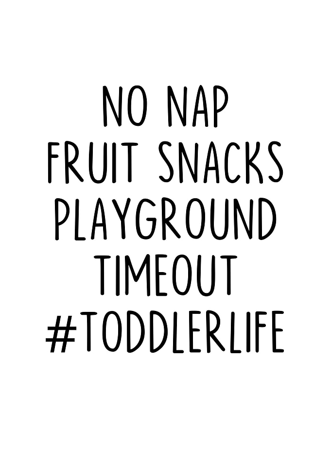 No Nap Fruit Snacks