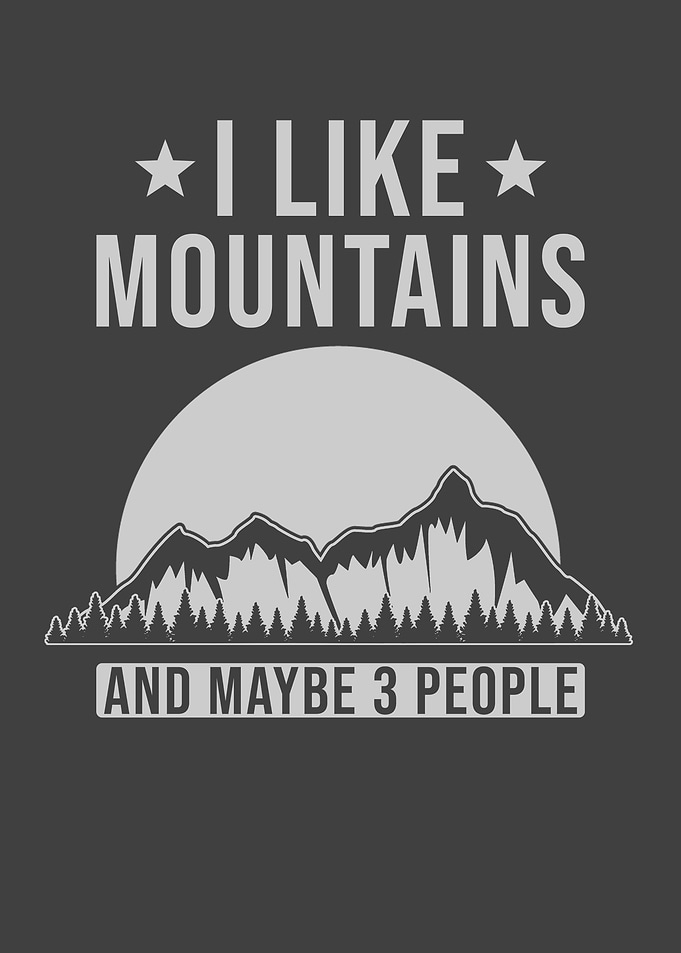Mountain Nature Saying