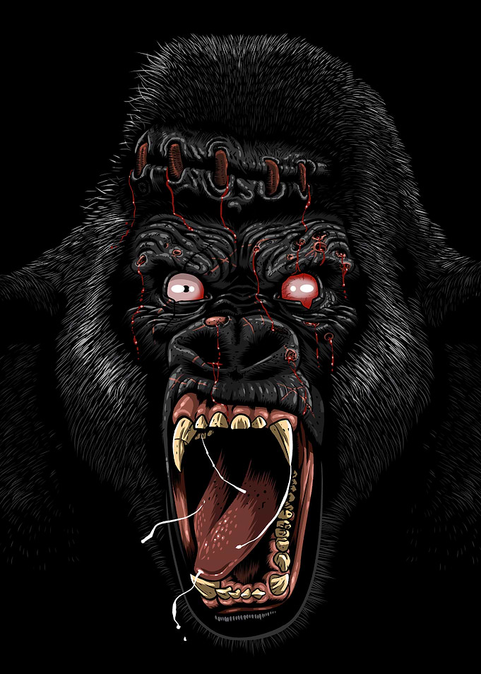 Zombie Gorilla