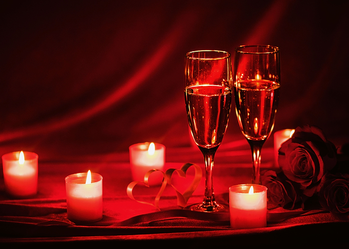 Magic Wine Red Lighting