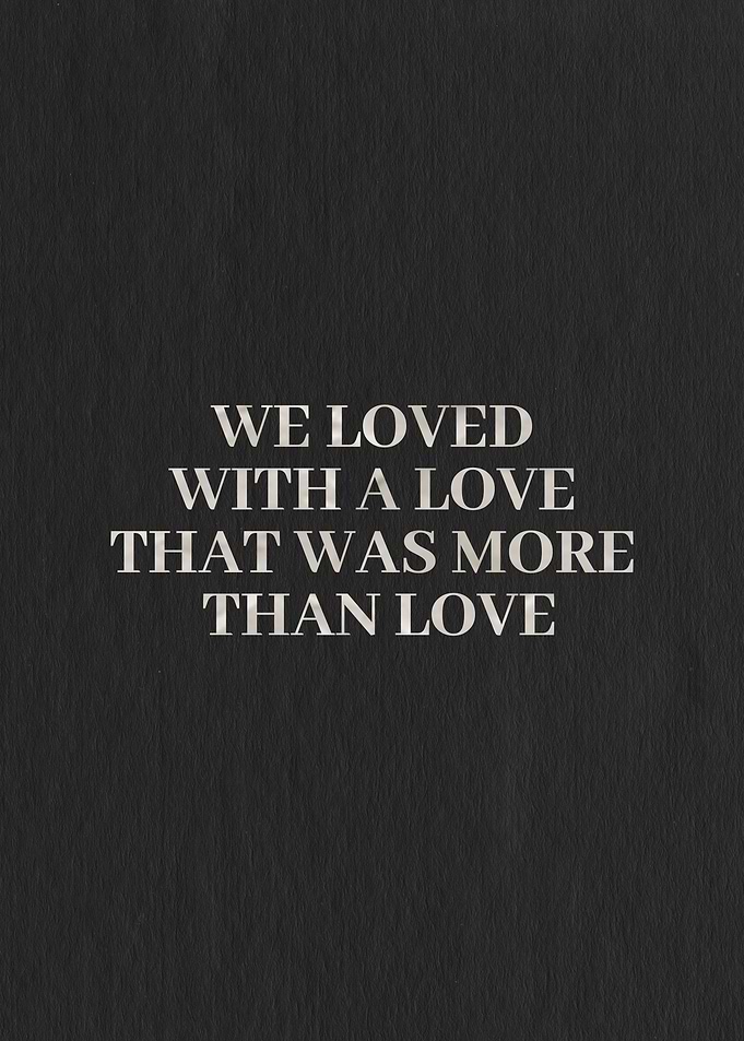 We Loved With a Love