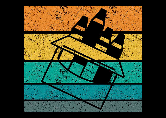 Retro Crayon Vintage