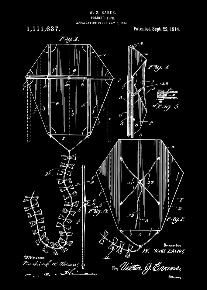 Folding Kite Patent