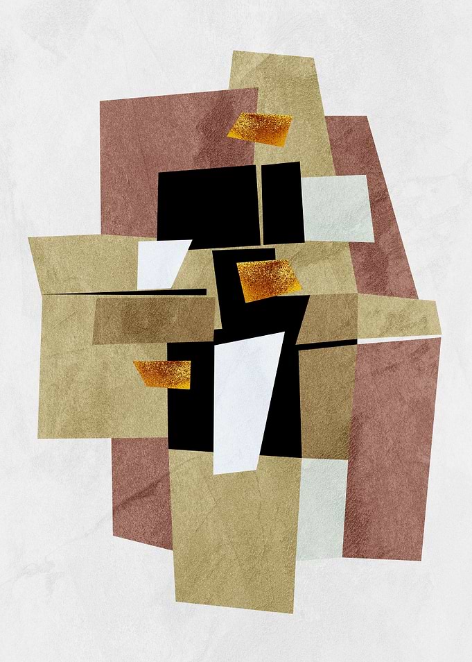 GEOMETRIC ABSTRACT 16A