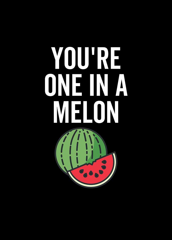 Youre One In a Melon