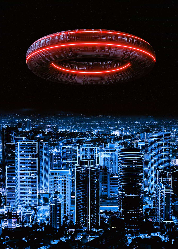 Alien Invasion Futuristic