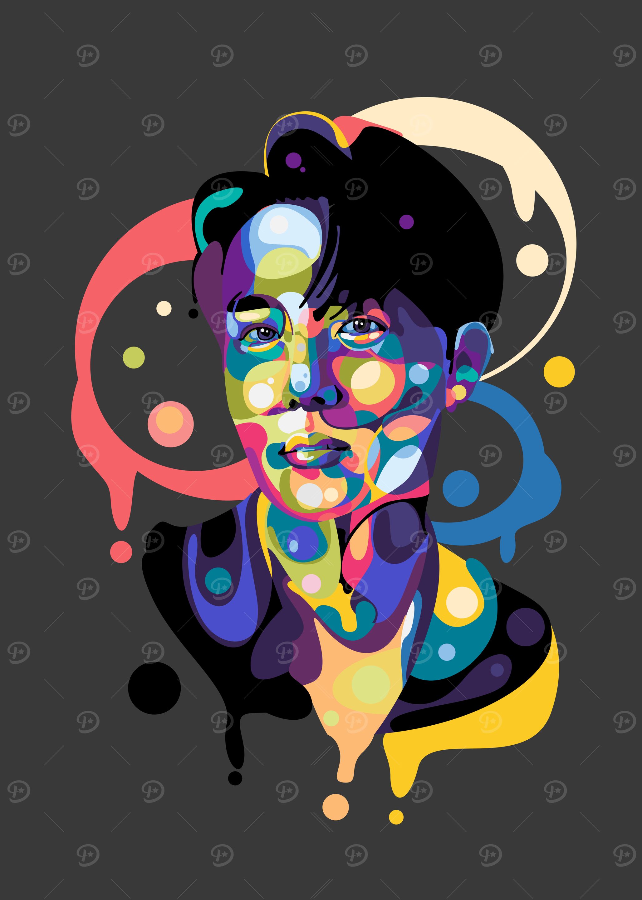 JHope pop art