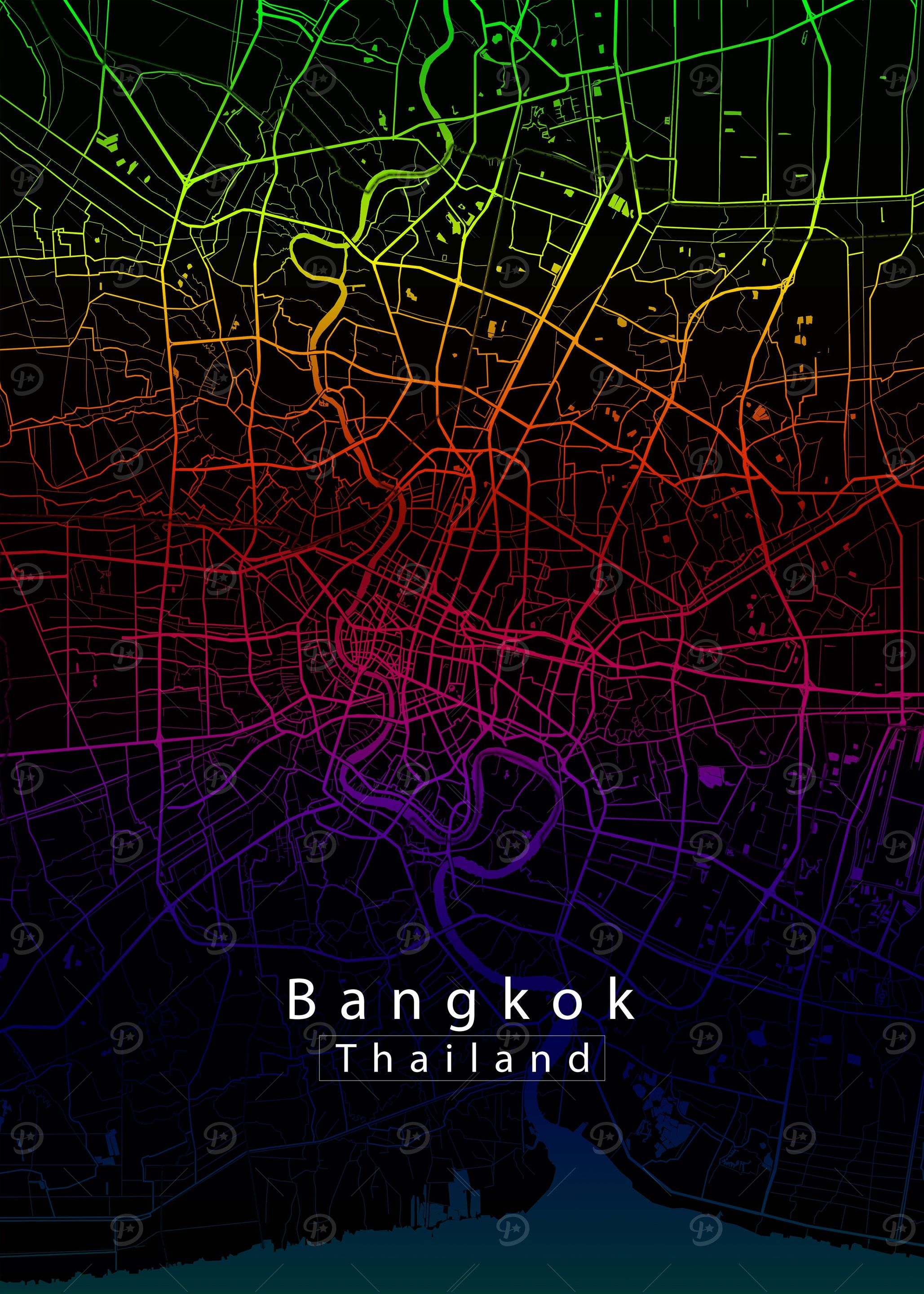 Bangkok City Map