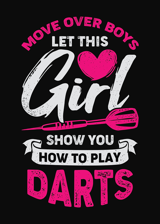 Female Darts Player Design