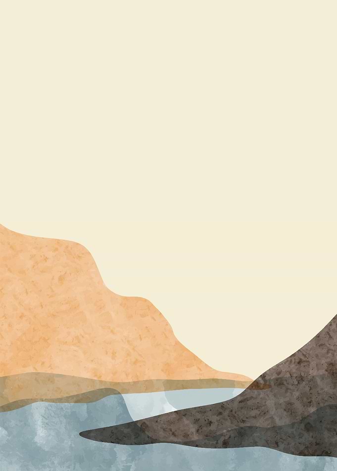 Abstract mountain