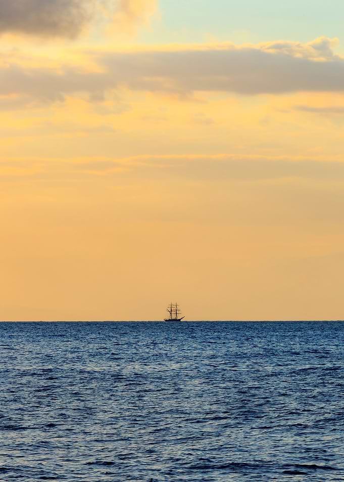 Old sailing ship