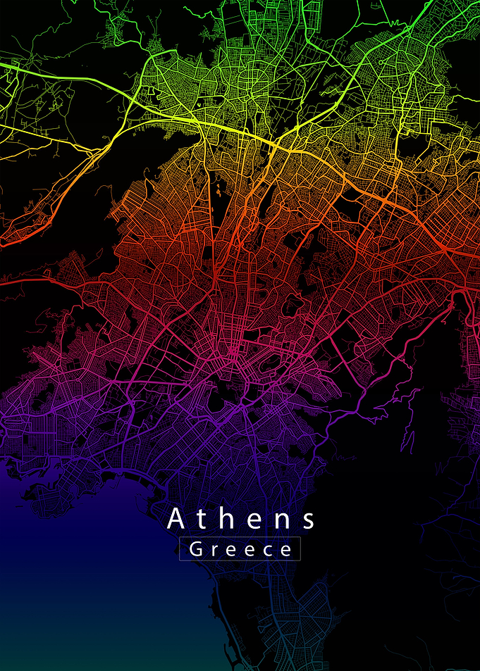 Athens City Map
