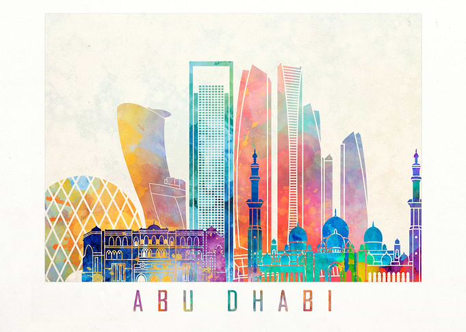 Abu Dhabi skyline