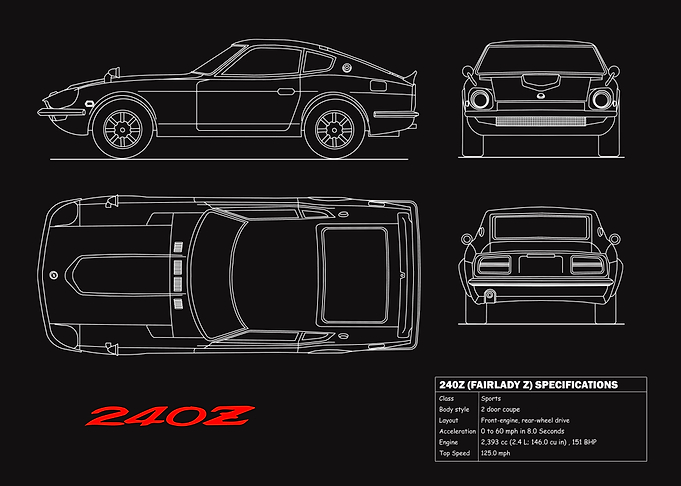 240Z Blueprint