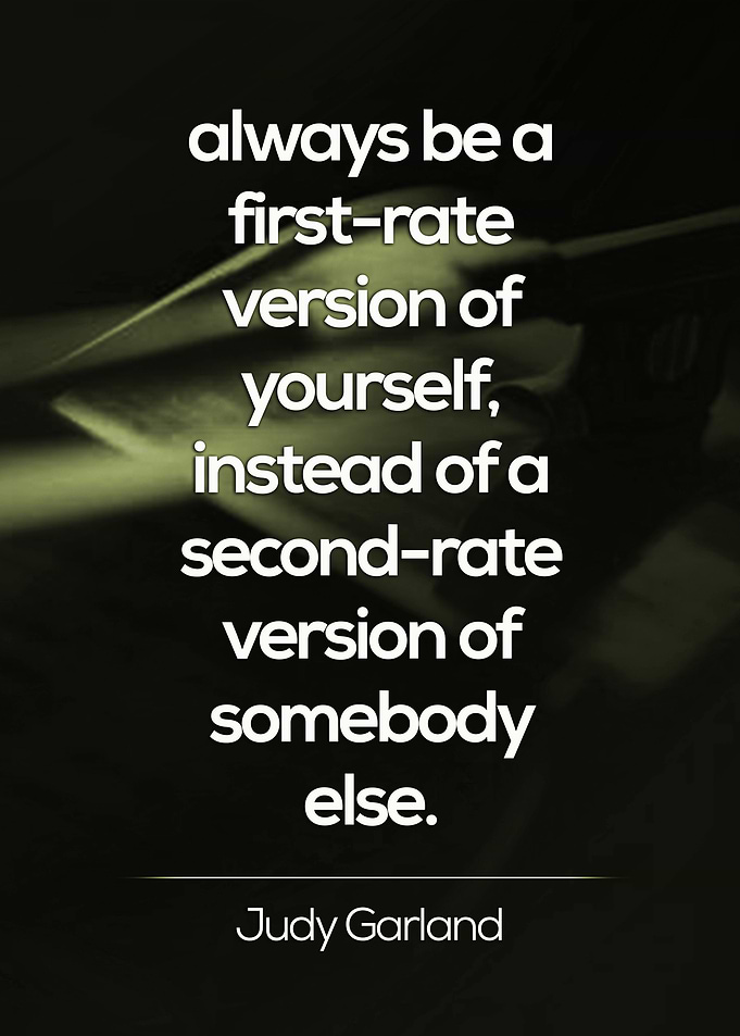 Always be a first version