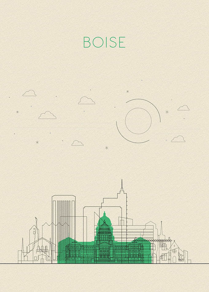 Boise Skyline