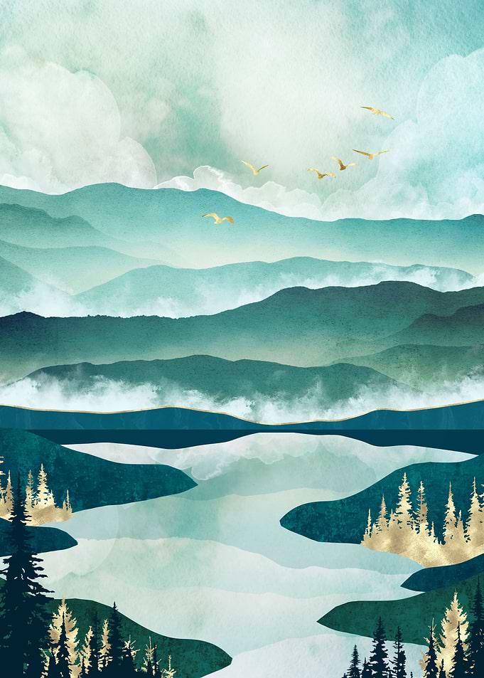 Misty Lake