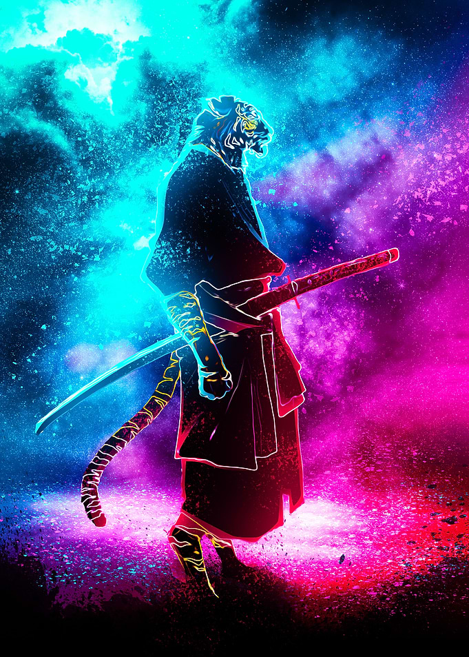 Dark soul of tiger