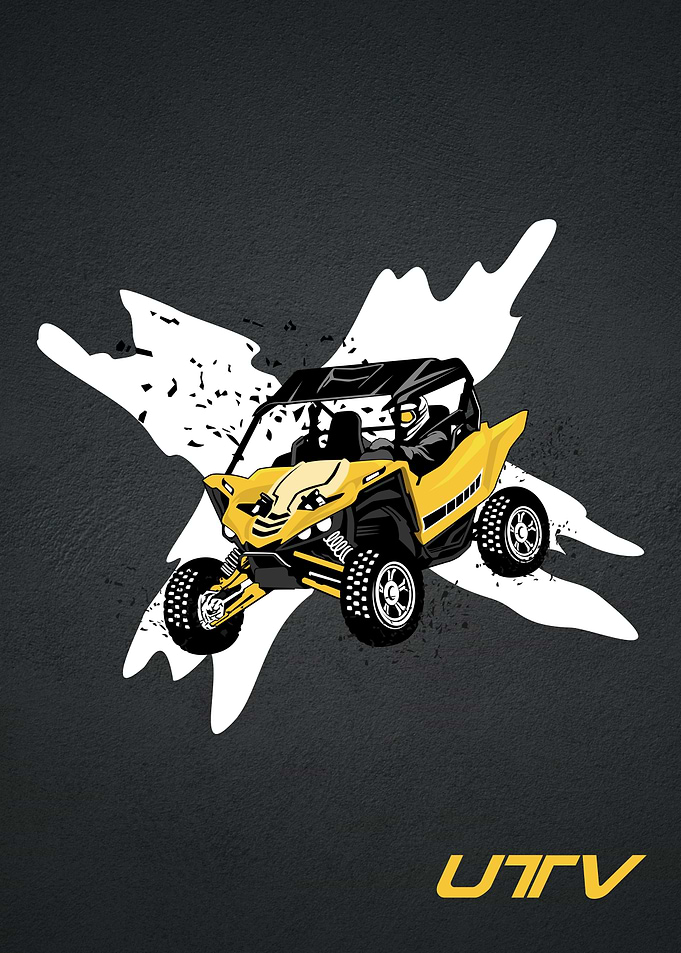 utv illustration art