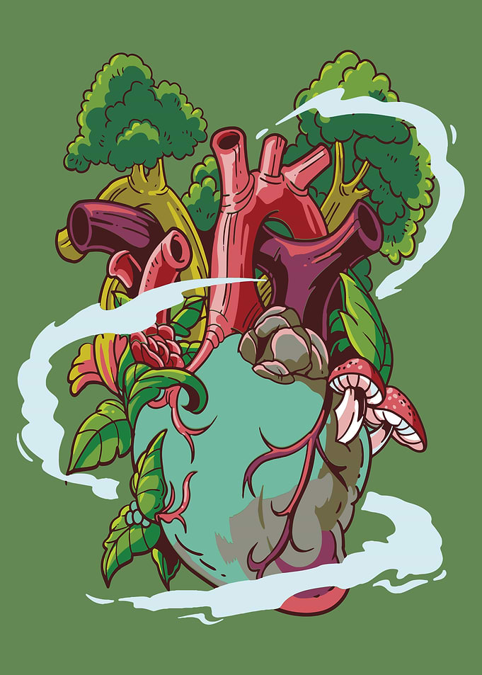Forest Veins Poster