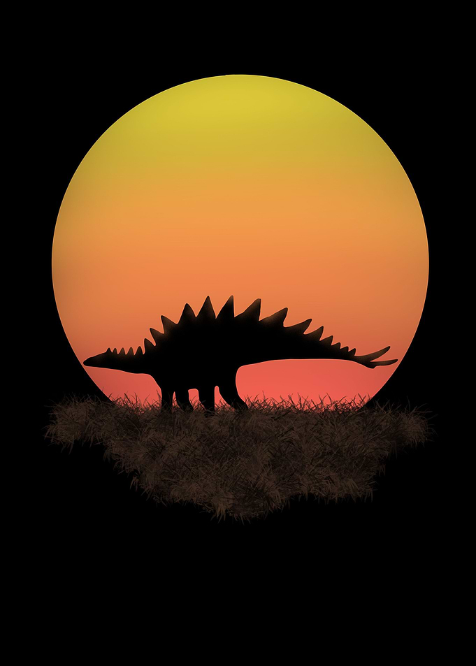 Dinosaurier Stegosaurus