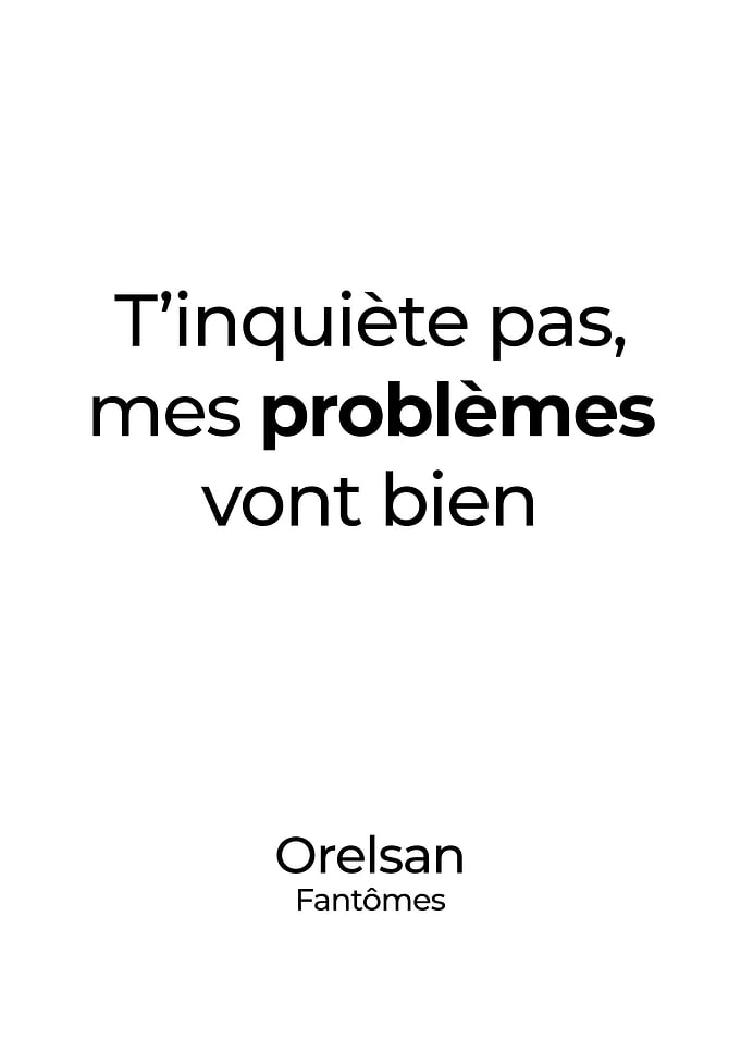 Orelsan affiche poster