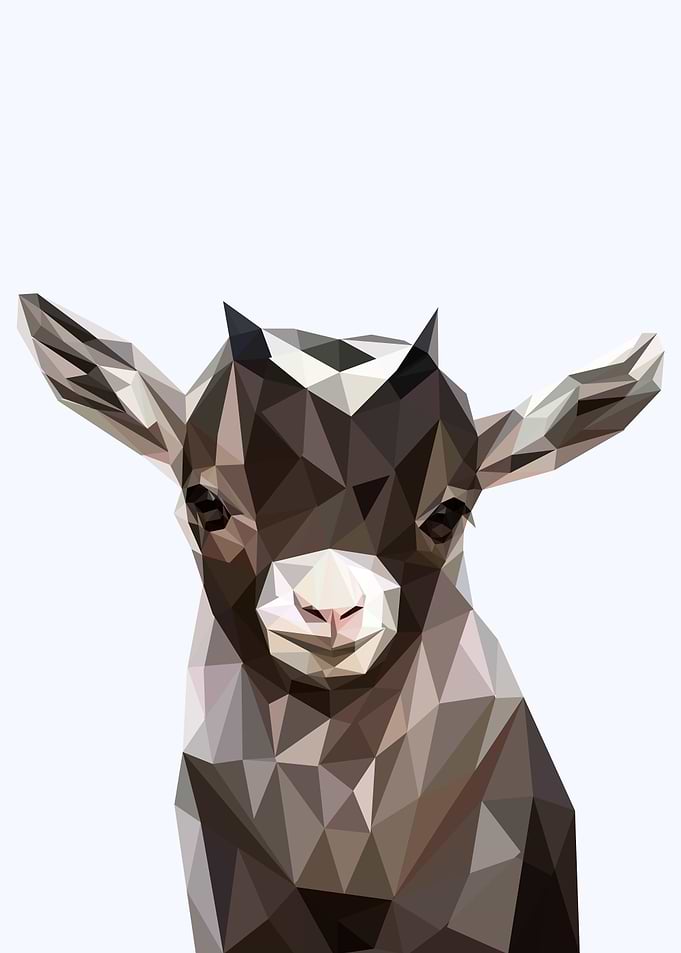 nursery animals baby goat