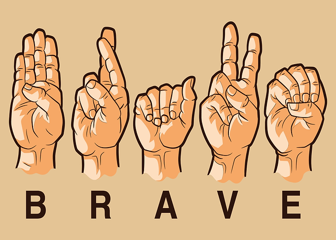 Brave Hands Poster