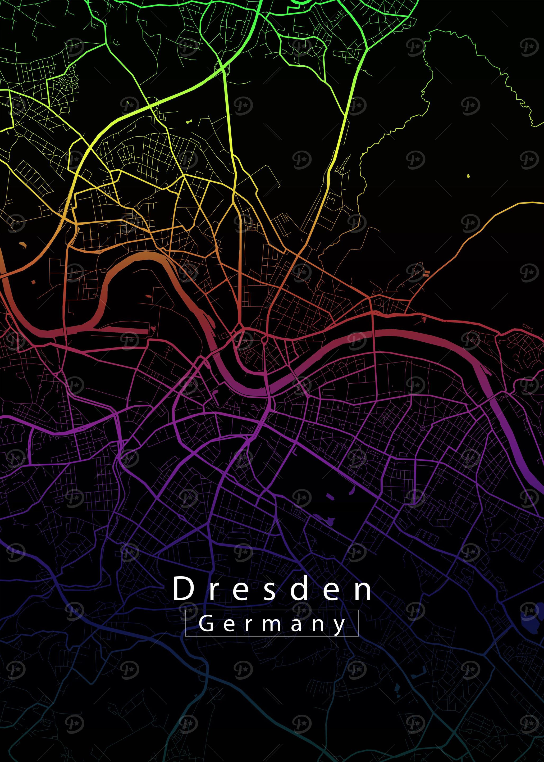 Dresden City Map