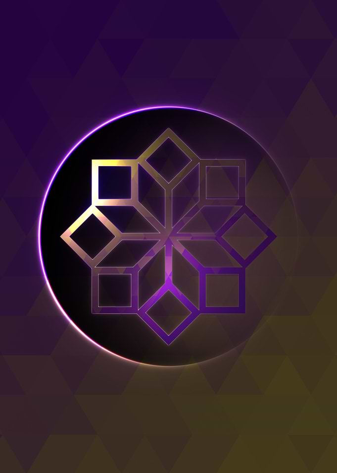 Glowing Glyph Seal Circle