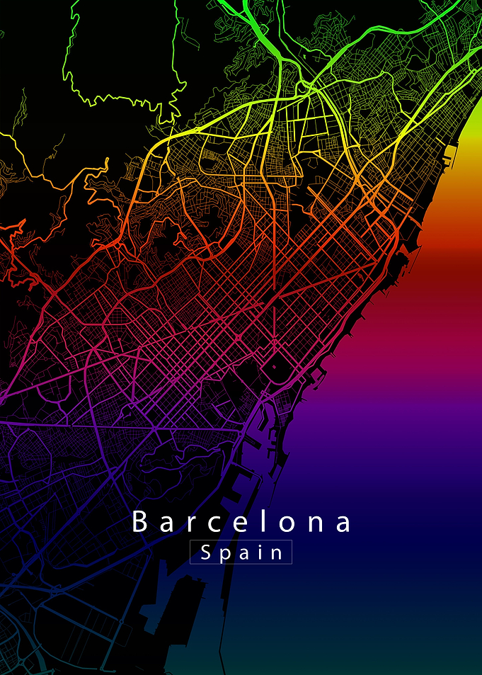 Barcelona City Map