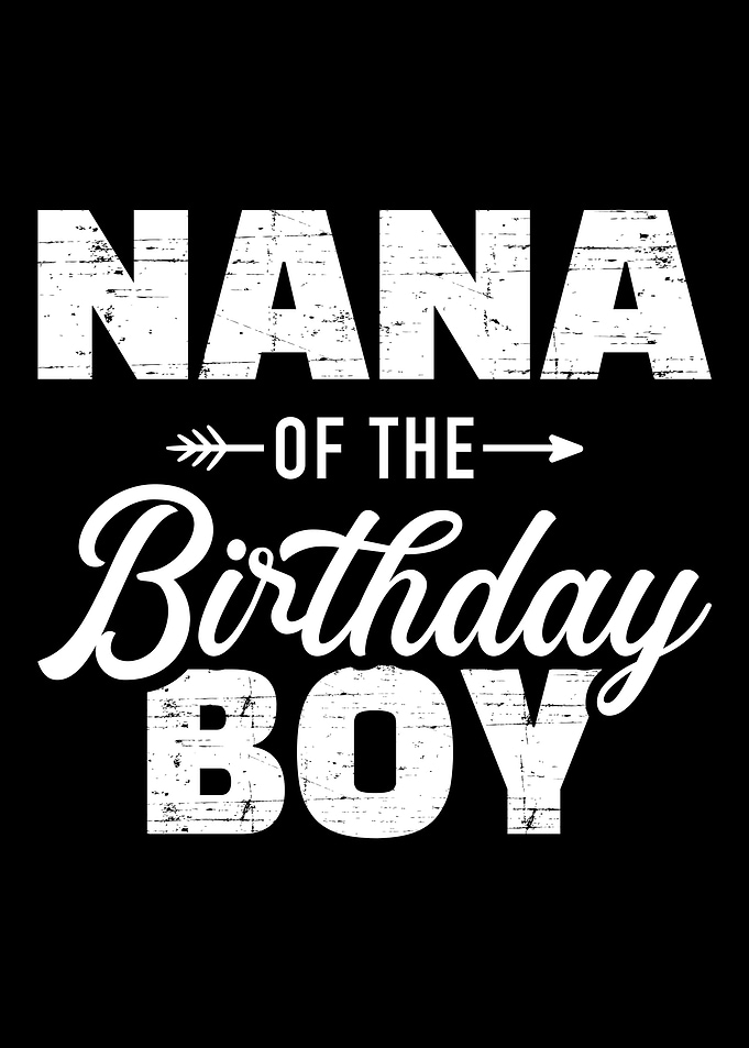 Nana of the birthday boy s
