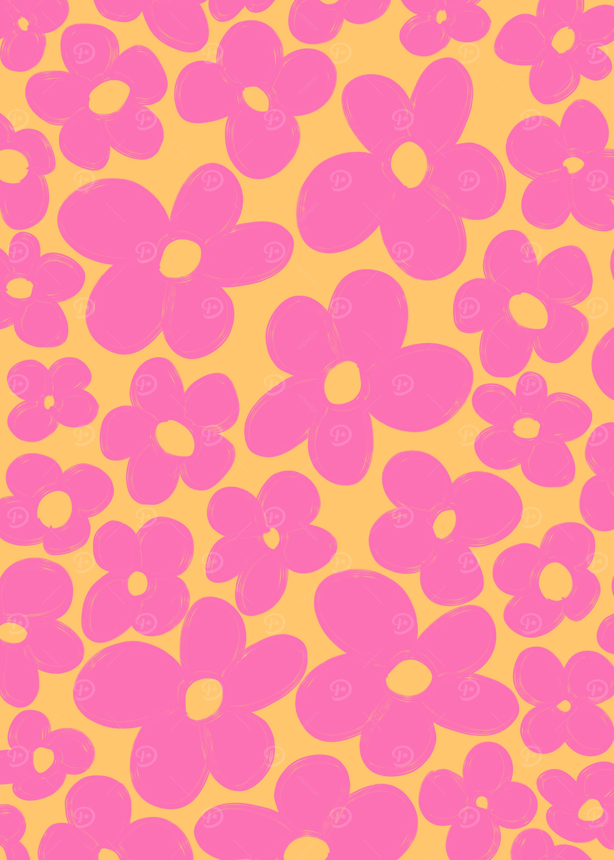Retro Flowers 6