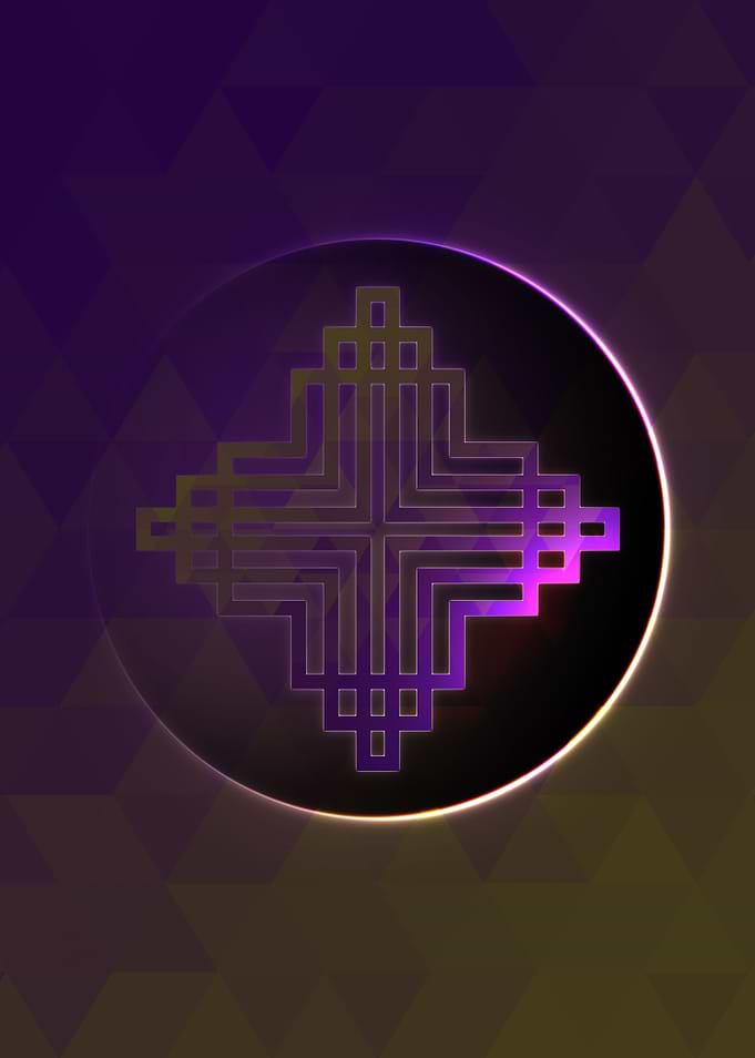 Glowing Glyph Seal Circle
