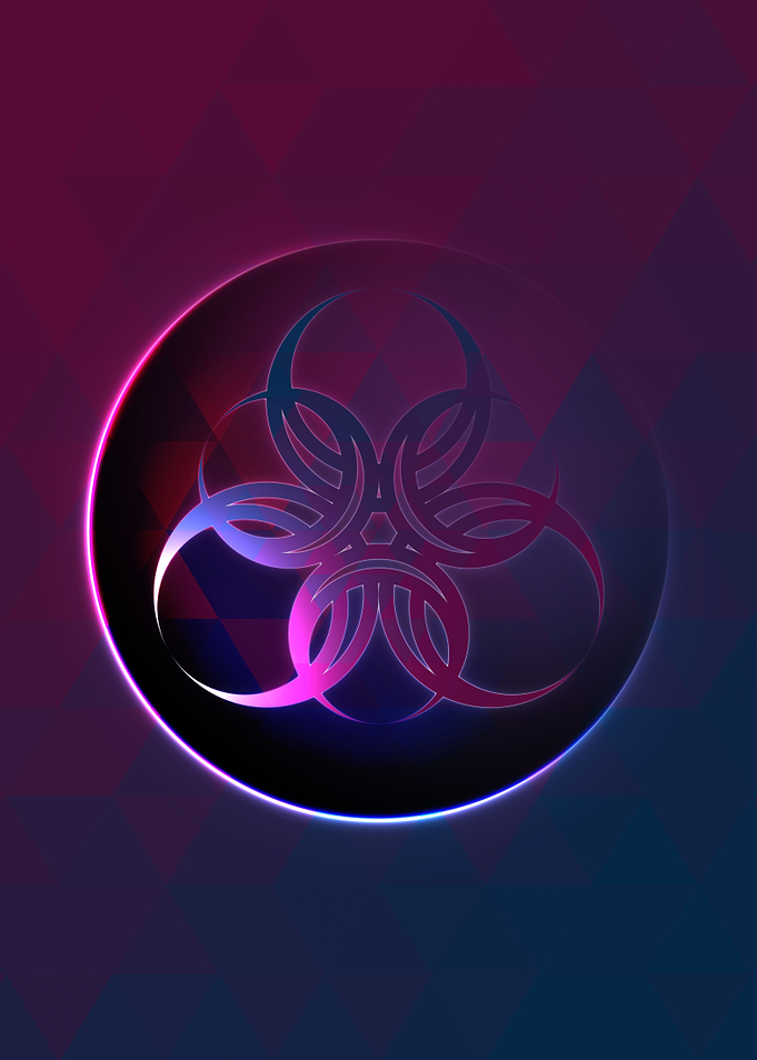 Rainbow Geometric Symbol