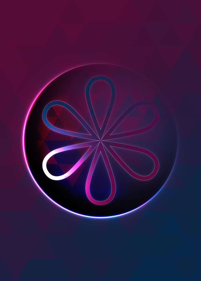 Glowing Glyph Seal Circle