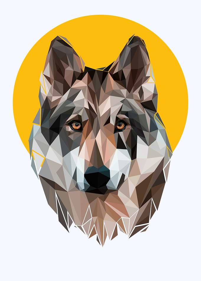 nursery animals wolf