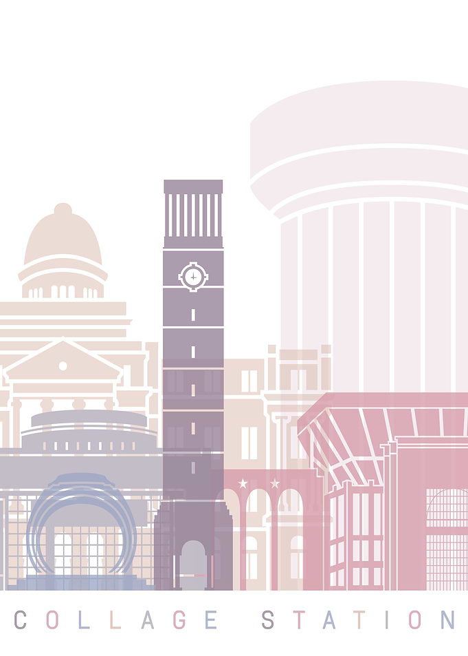 COLLAGE STATION SKYLINE