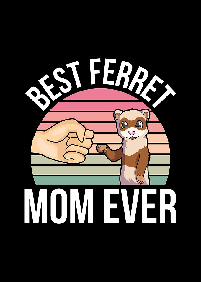 Ferret Mom Ferrets Gifts
