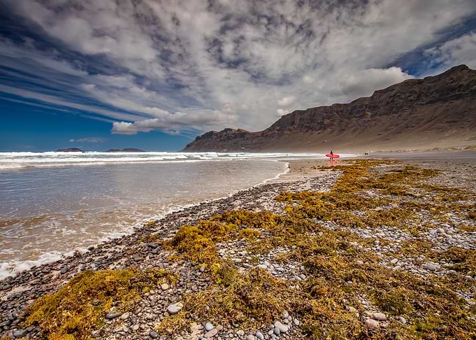 Spain landscape, Lanzarote